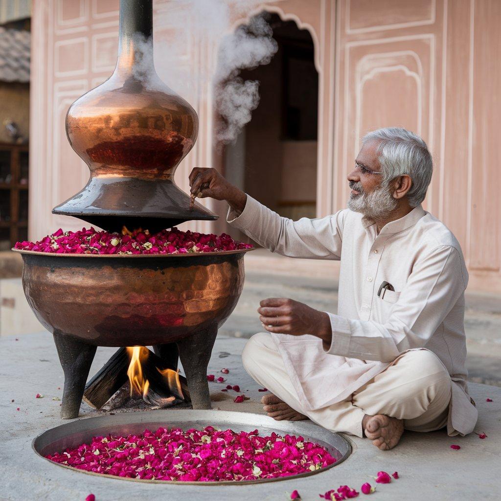 Kannauj distillation