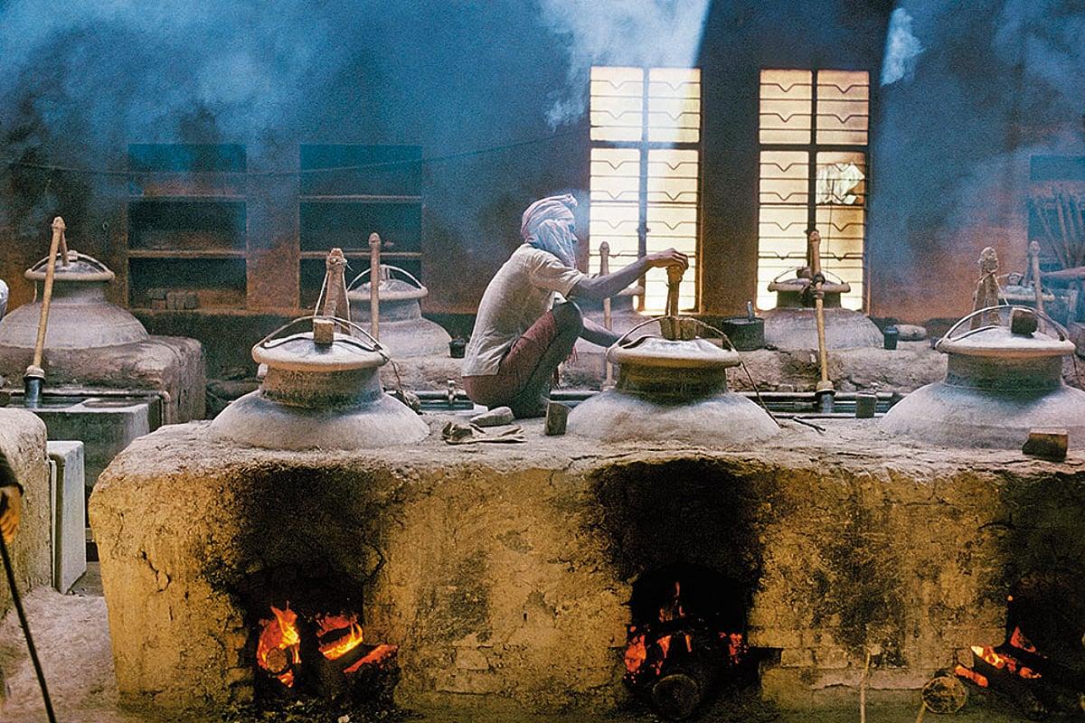 Artisan at work